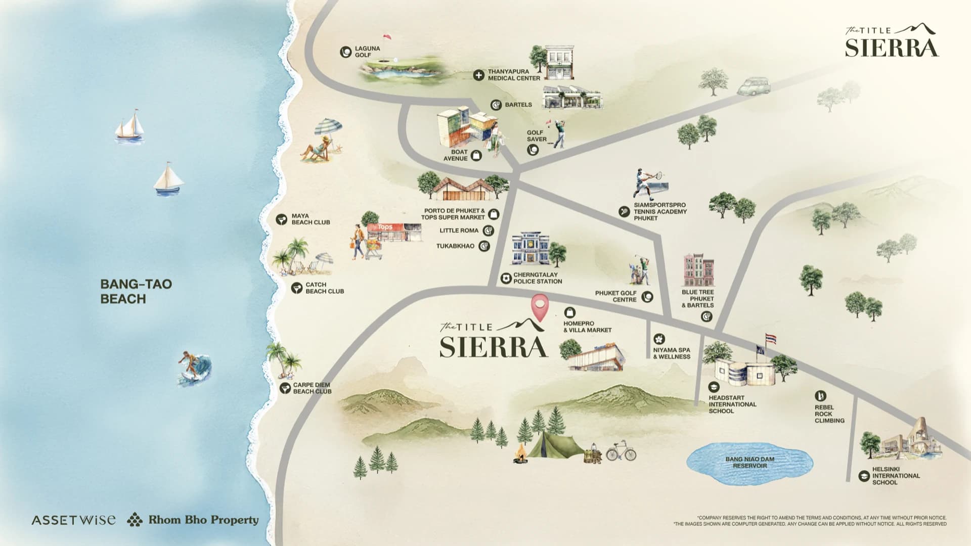 THE TITLE SIERRA masterplan
