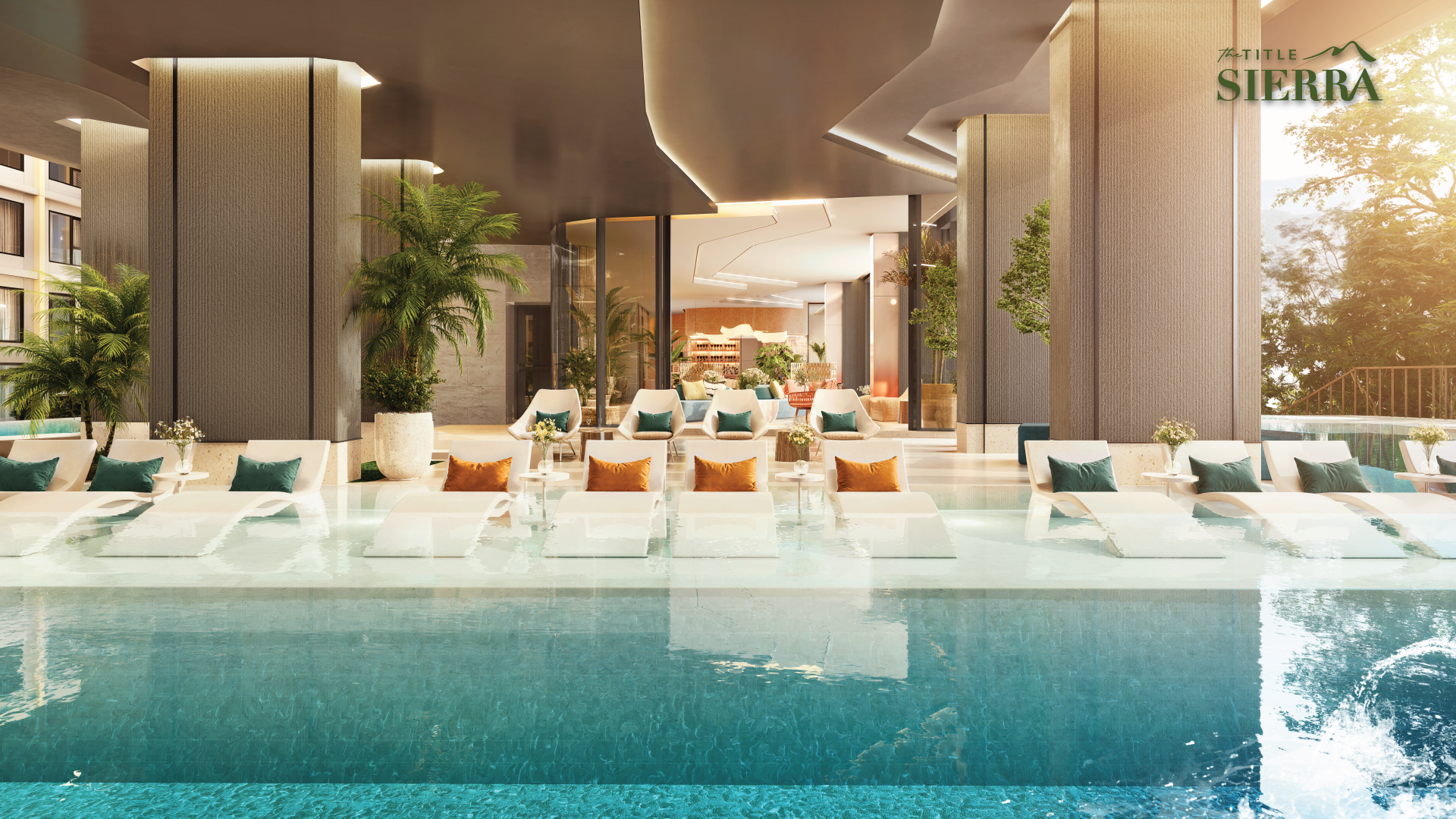 The Title Sierra pool deck